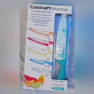 Cuisinart Color Coded 12 Piece Knife Set